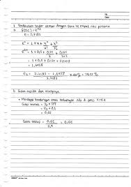 Berikut adalah detail contoh soal metode numerik dan jawabannya. Contoh Latihan Soal Soal Metode Numerik Dan Jawabannya