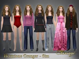 Harry potter mod pack (part 2 of 3 harry potter cc packs)i know you've all been waiting a long time, but i can . Chiringo Chan S Hermione Granger From Harry Potter