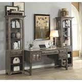 This collection can be configured as an entertainment center, home office, bookcase wall, and entertainment bar wall. Office Library Wall Units
