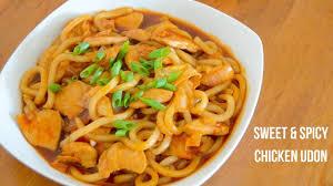 Hope you will give this a try. Sweet Spicy Chicken Udon Recipe Youtube