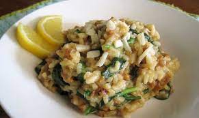 Sausage And Spinach Risotto Kristinakuzmic Com Recipe Spinach Risotto Risotto Whole Food Recipes