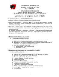 Autocontrollo e sistema haccp non sono termini sinonimi. La Redazione Di Un Piano Di Autocontrollo Fipe Trieste