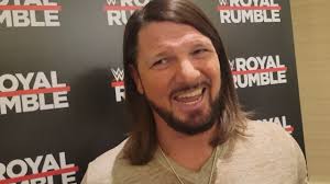 WWE Royal Rumble Media Day- AJ Styles