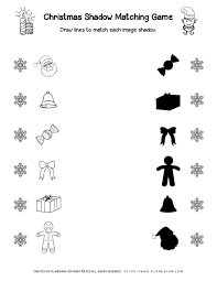 Super teacher worksheets has hundreds of christmas printables that you can use in your classroom. Christmas Worksheet Shadow Matching Game Planerium Christmas Worksheets Christmas Printable Activities Free Christmas Printables
