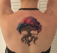 Tree Of Life Tattoo On Back Neck Tattoo Tree Of Life Tattoo Life Tattoos