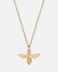 Necklace Bee Animal Summer 925 Silver Gold Plated Gold Elli Jewelry Buy Necklace
