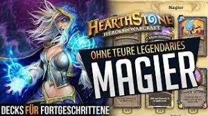 Common deck types are deck types which are frequently encountered in play mode, classified primarily by the nine different classes in hearthstone. Hearthstone Decks Fur Fortgeschrittene Der Magier Youtube