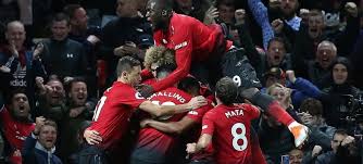 Manchester united players celebrate during big win over real sociedad. Man Utd Battle Back To Beat Newcastle