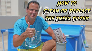 Intex Filter Pump Setup Review Youtube