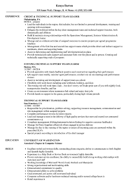 Given below are a few sample cv templates which you can make use of as references to make your curriculum vitae with ease. Technical Support Team Leader Resume Samples Velvet Jobs