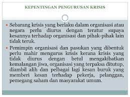 Kepemimpinan dalam organisasi tidak bisa dipisahkan dari ilmu manajemen. Topik 2 Sejarah Pengajian Krisis Ppt Download