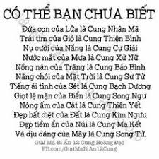 Kết quả hình ảnh cho anh 12 cung hoàng đạo