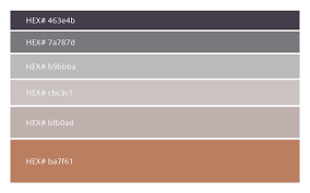 In this post i'll be sharing 14 example of nature color palettes with hex codes included. Behind The Design Feminine Fall Colour Palette With Hex Codes