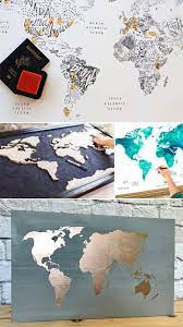 27 Travel Wedding Ideas Non Traditional Wedding Guest Book World Map Wood Sign Map Guest Book Wedding Guest Book Traditional Wedding Guest Book