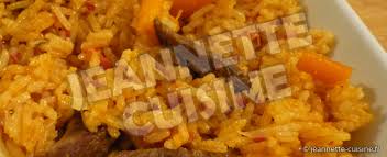 Riz Gras Au Boeuf Jeannette Cuisine Riz Gras Idee Recette Riz