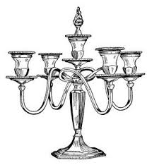 Black And White Candlesticks Clipart Vintage Candelabra Clip Art Black And White Clipart Antique Candle Holder Old Style Candelabra Printable Clip Art Vintage Clip Art Vintage Drawing