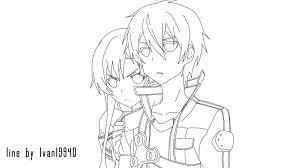 Sword Art Online Coloring Pages