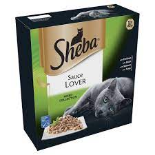 Cats have sophisticated palates and discerning taste. Sheba Sauce Lover Mixed Collection Cat Food Trays 12 X 85g Wilko
