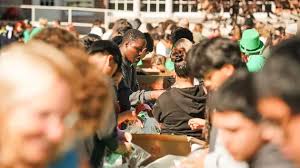 Hormel Foods Joins High School Students To Restock Food Shelves