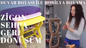 20 Yillik Zigon Sehpa Donusumu Evde Mobilya Boyama Acelya Damdelen Youtube