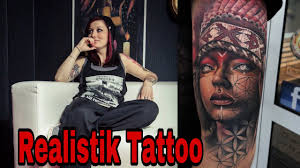 Für studiogast vanessa mai hat faisal ein ganz besonderes spiel am start: Indianer Portrait Done By Lui From Bunte Tinte Tattoo Youtube