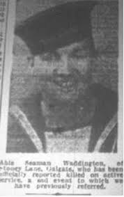 Able Seaman Frederick James Waddington