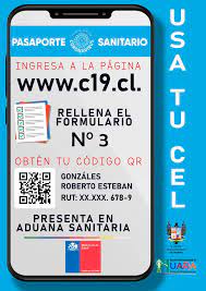 Ilustre Municipalidad De Huara Pasaporte Sanitario Atencion Vecinas Y Vecinos De Nuestra Comuna Desde Este Sabado Comenzo A Regir La Aduana Sanitaria En Huara Medida Impulsada Por El Ministerio De Salud