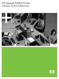 تثبيت تعريفات hp laserjet p3005d يرجي اتباع الخطواط التالية : Hp Laserjet P3005 Printer Software Technical Reference Enww