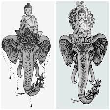 Pin By Adrean Novak On Ideas De Tatuajes Elephant Tattoos Buddah Tattoo Tattoo Designs