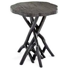 Branch Side Table Chocolate West Elm Side Table Pottery Mugs Design