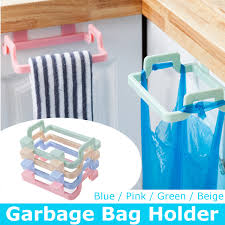 plastic trash rack garbage bag holder