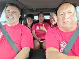 What a great Friday night dinner in honor of those who are deployed. We  proudly wear red to show our support for military families and veterans