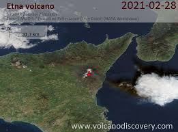 Etna Volcano Volcanic Ash Advisory Eruption At 20210228 0811z Eruption Has Stopped Volcanodiscovery A recent eruption from the volcano, which is located in italy. etna volcano volcanic ash advisory