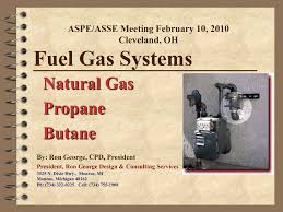 fuel gas systems