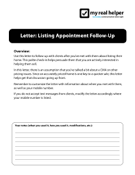 4+ Real Estate Follow Up Letter Templates - PDF | Free & Premium ...