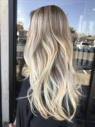 She started off black and this took 3 session to get this beautiful blonde. Cool Ashy Balayage Subtle Dark Blonde Brown Long Layered Hair Pinterest Hair Blonde Hair Looks Balayage Hair