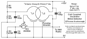 Diy metal detector coil housing build; Coil Coupled Metal Detector Metal Detector Detector Electronic Circuit Projects