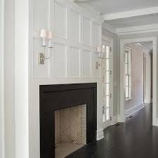 You can see in the above pic, there is one outlet right there on the far left. Wainscoting Fireplace Design Ideas