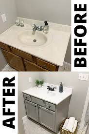 Farmhouse Bathroom Makeover On A Budget Diy Bathroom Makeover Diy Bathroom Bathroom Makeover