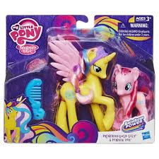Mlp 2 Pack Princess Gold Lily Brushable Figure My Little Pony Oyuncak Mlp