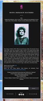 Moina Bergson Mathers Mather Motto Reading