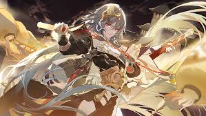 Sean Tay, drawing, Honkai Impact 3rd, Fu Hua, women, long hair, silver  hair, HD wallpaper | Wallpaperbetter