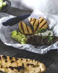 Kofta Esque Ground Beef Kebabs With Yogurt Dipping Sauce Recipe Fiction Recipe Yogurt Dipping Sauce Beef Kebabs Dipping Sauce