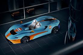 A new era of formula 1. Global Debut For Mclaren Elva Gulf Theme By Mso At Goodwood