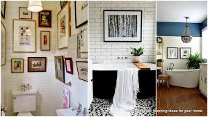 Hot glue one large shell, sand dollar or sea star in the center of each. 19 Unexpected Bathroom Artwork That Will Take You Aback Homesthetics Inspiring Ideas For Your Home