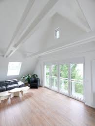 Vorher Nachher Neuer Wohnraum Unterm Dach Dachboden Loft Haus Innenarchitektur Wohnraum