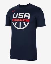 Vector art logos of usa's national basketball association (nba): Nike Team Usa Basketball T Shirt Men S Fashion Tops Sets Tshirts Polo Shirts On Carousell