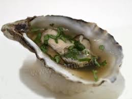 Huitre En Gelee De The Recette D Eric Godot Chef Suisse Recette Huitre Recettes De Cuisine Alimentation