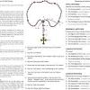 This stained glass sorrowful rosary coloring page helps children compassionate their savior in the garden of olives. 1