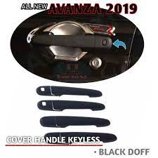 Spek dan harga spoiler avanza xenia all new brosurharga. Cover Handle Pintu Keyless New Avanza Xenia Veloz 2019 Up Black Doff Variasi Pegangan Pintu Hitam Shopee Indonesia